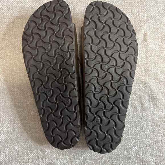 Birkenstock Grenada Softbed Leather Womens Brown Suede Sandals with Buckles - 40 - Picture 7 of 7